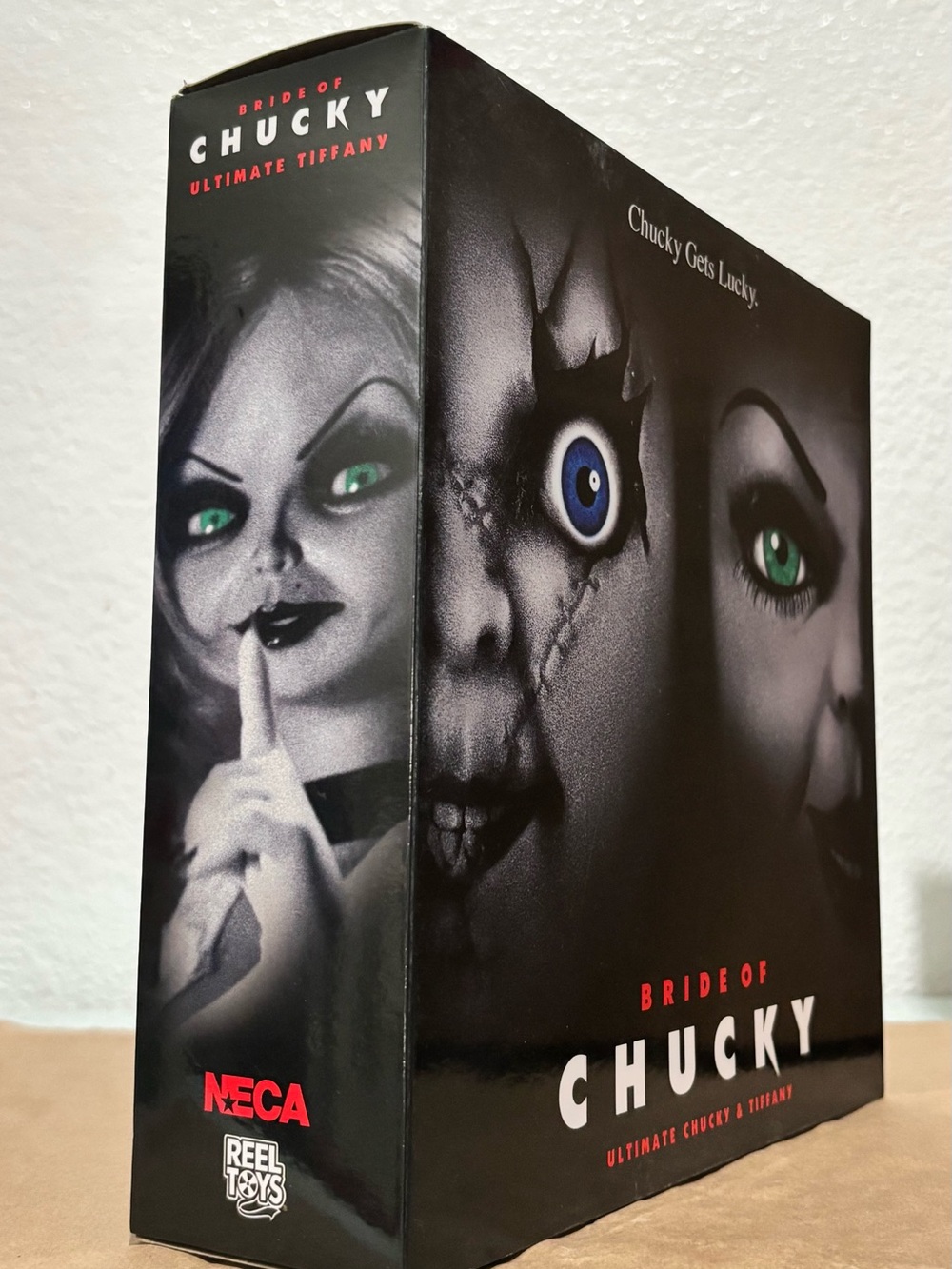 NECA Bride of Chucky Ultimate Chucky & Tiffany Figure 2-Pack Sealed Box